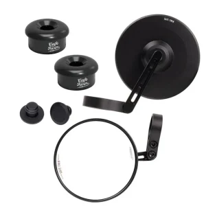 Kit Espelhos Retrovisores Bar End Slim com Adaptadores para Speed 400 e Scrambler 400 X