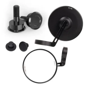 Kit Espelhos Retrovisores Bar End Slim com Adaptadores para BMW R Nine T
