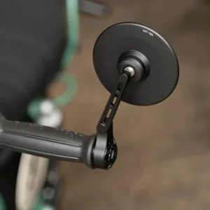 Kit Espelhos Retrovisores Moto Bar End Slim com Adaptadores para Royal Enfield