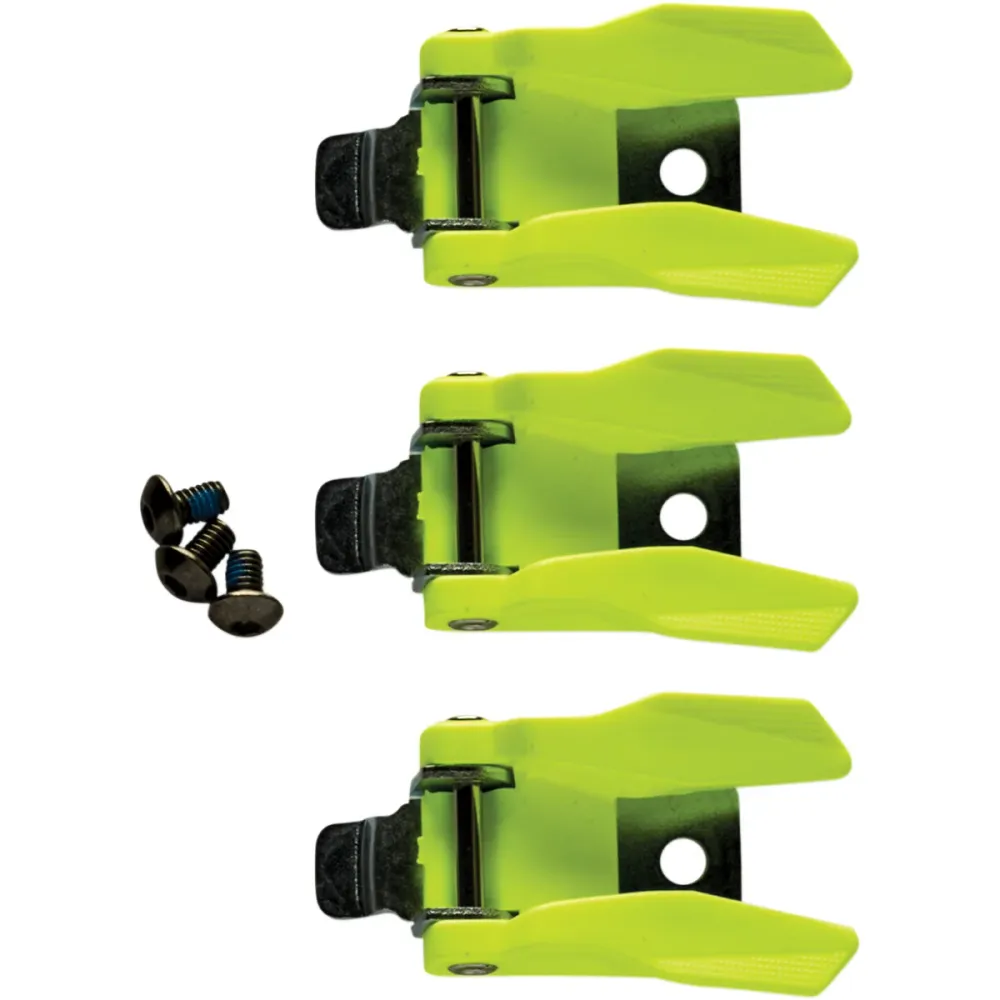 Kit de fivelas THOR RADIAL Amarelo Flúor