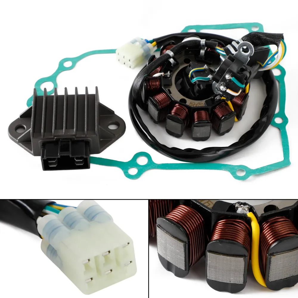 Kit de junta da bobina do estator regulador Magneto para Honda CRF250R CRF 250 R ME10 2013 genérico