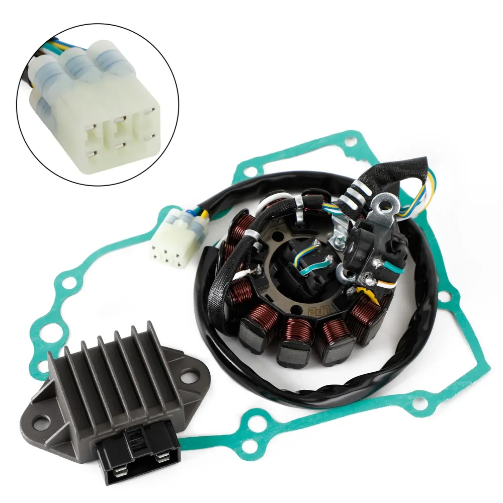 Kit de junta da bobina do estator regulador Magneto para Honda CRF250R CRF 250 R ME10 2013 genérico