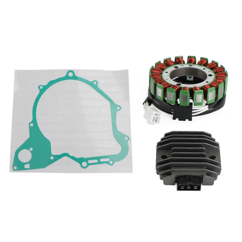 Kit de junta da bobina do estator regulador para Yamaha XVS 650 400 Drag Star 1996-2000 genérico