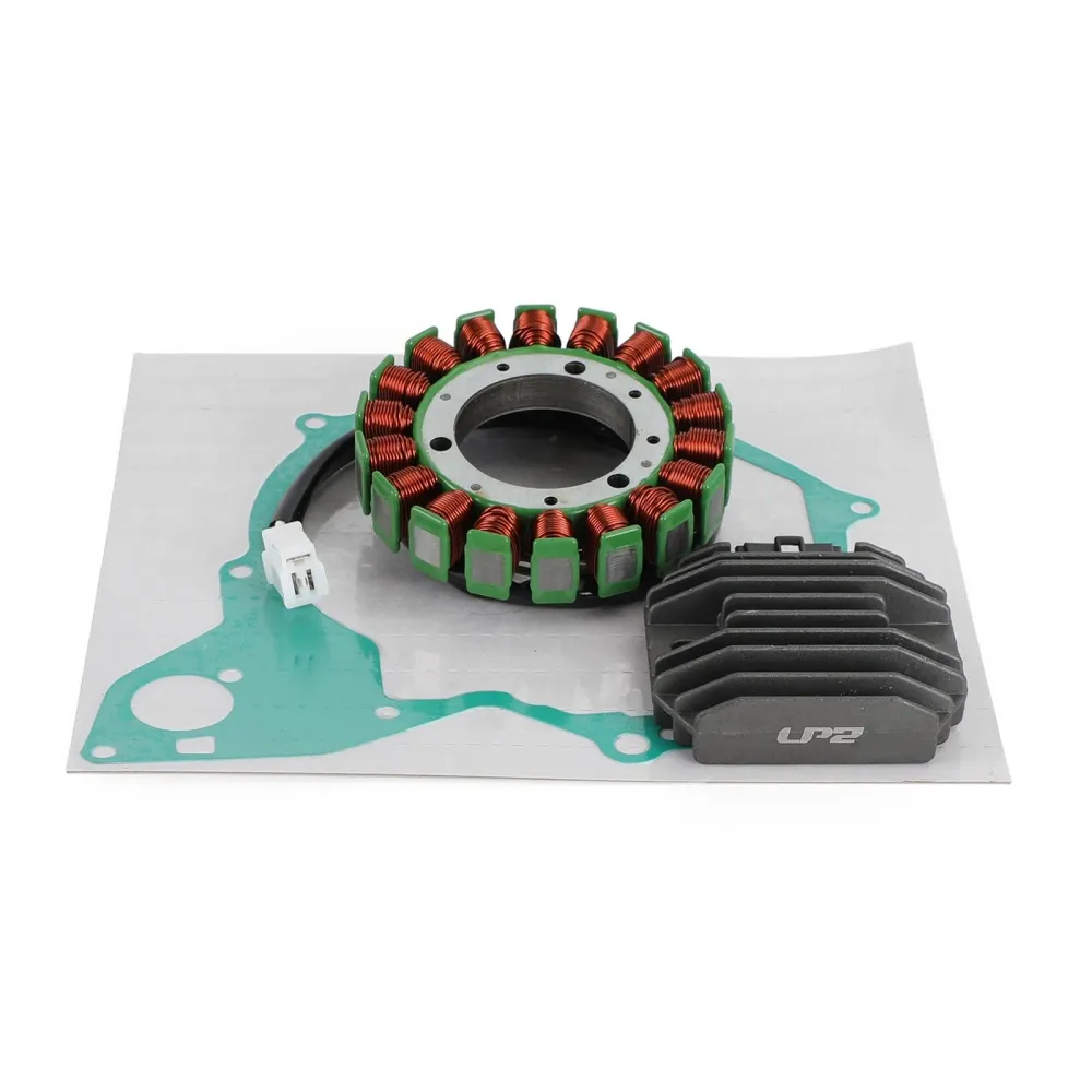 Kit de junta da bobina do estator regulador para Yamaha XVS 650 400 Drag Star 1996-2000 genérico