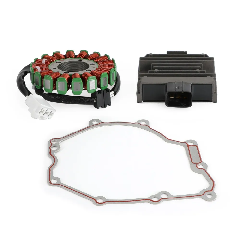 Kit de junta da bobina do estator regulador para yamaha yzf-r6 yzf600 r6 rj27 2017-2020 genérico