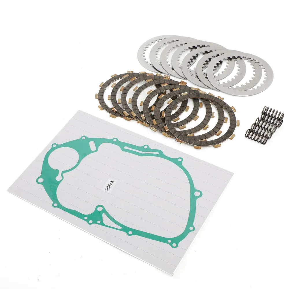 Kit de junta e disco de embreagem 3B6-W001G-00-00 adequado para Yamaha V Star 650 1998-2011 Genérico