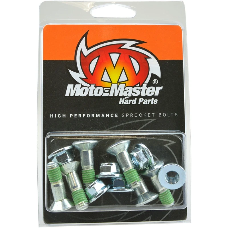 Kit de 6 Parafusos Cremalheira MOTO-MASTER M8-1.25x26mm (motos europeias)