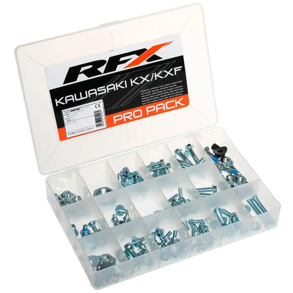 KIT PARAFUSOS RFX PRO BOLT - KAWASAKI KX/KXF