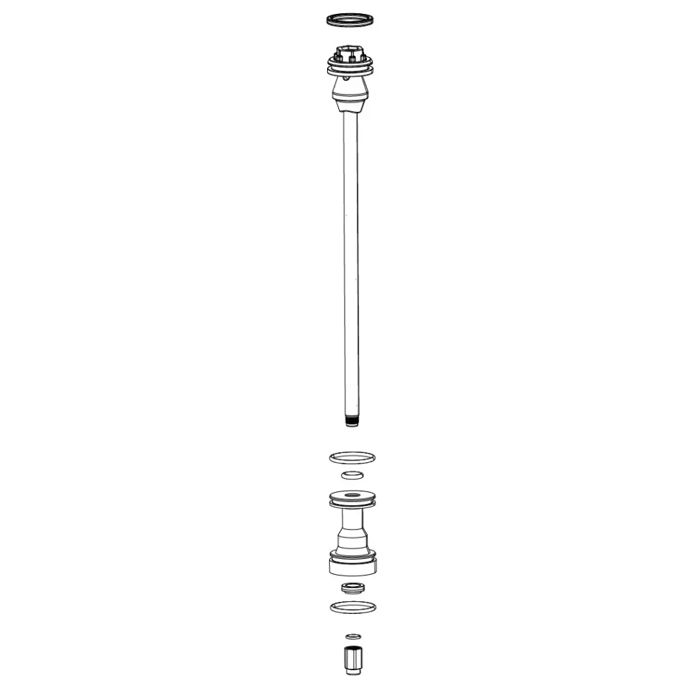 Kit de pistões Debonair ROCKSHOX DOMAIN 38mm C1+ (2025+) 160mm 27/29"