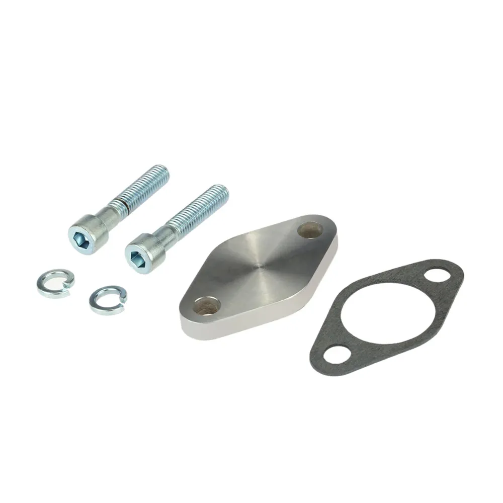 Kit de placas de bloco de bloqueio de válvula EGR de 8 mm para BMW E53 E65 E66 E38 E39 E46 E90 Genérico