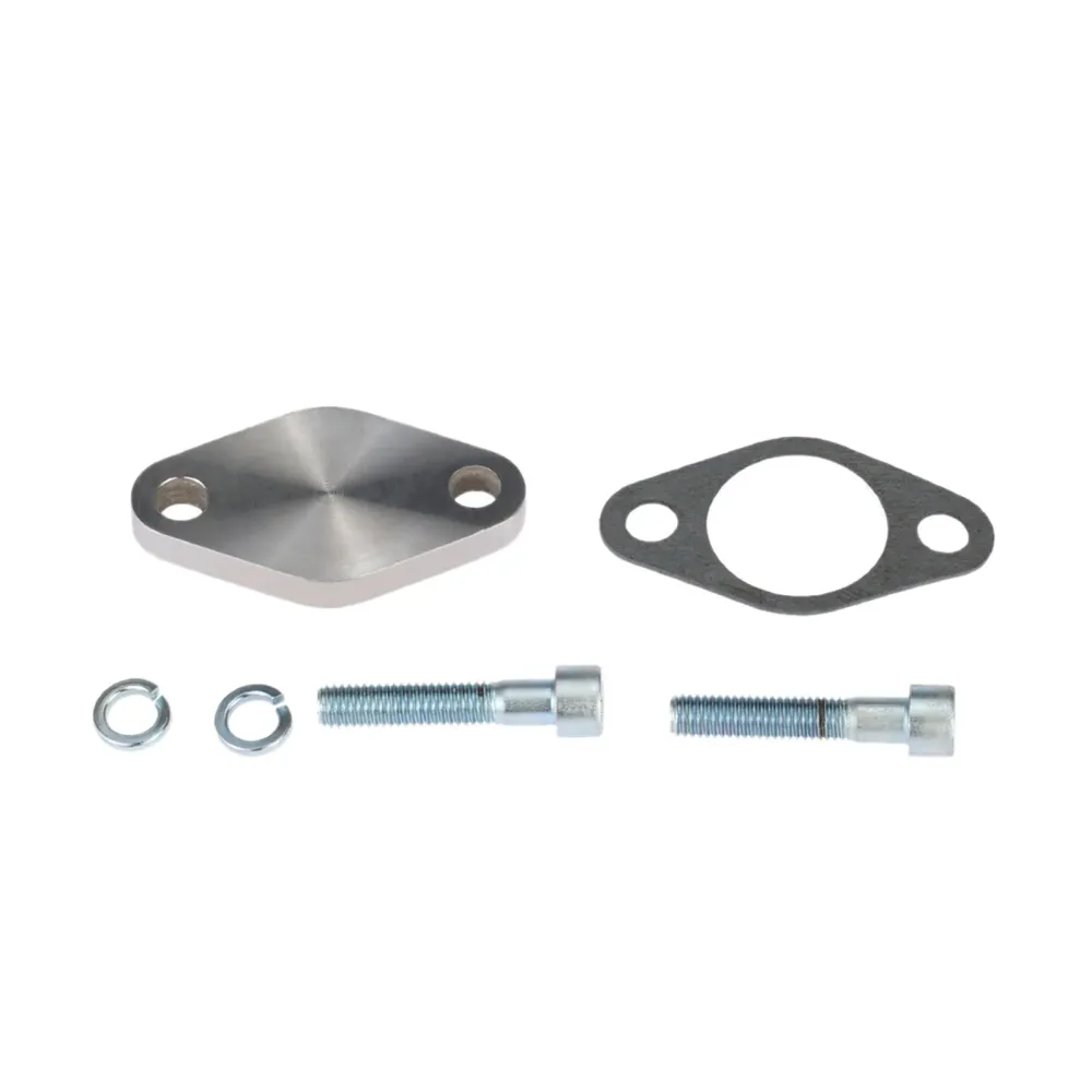 Kit de placas de bloco de bloqueio de válvula EGR de 8 mm para BMW E53 E65 E66 E38 E39 E46 E90 Genérico