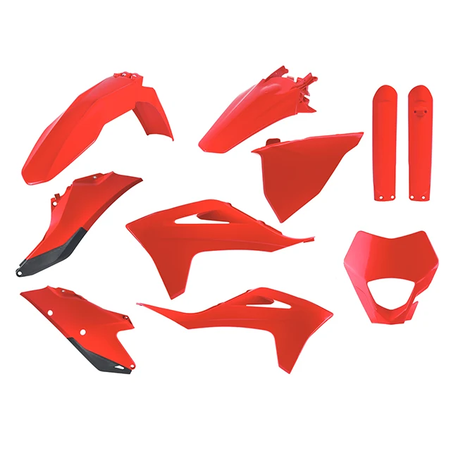 Kit de plásticos EC / EC-F 21-22 Polisport - vermelho