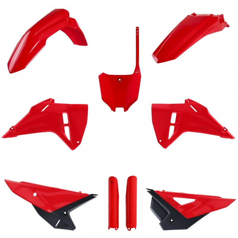 Kit de plásticos Honda CRF 250/450 >2025 Polisport - vermelho