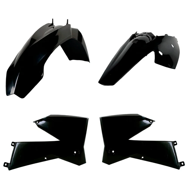 Kit de plásticos KTM EXC/EXC-F 05-07 Polisport - preto