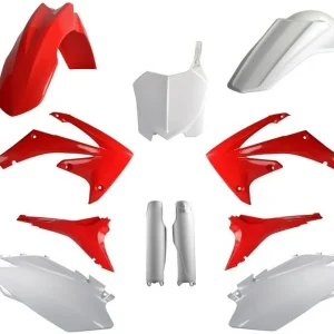 Kit de Plásticos POLISPORT FULL KIT HONDA CRF 250R 11-13, CRF 450R 11-12 Cor Original