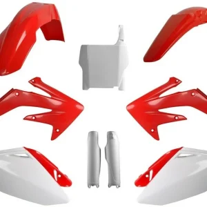 Kit de Plásticos POLISPORT FULL KIT HONDA CRF 250R 04-05 Cor Original
