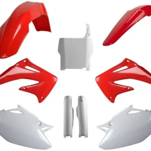 Kit de Plásticos POLISPORT FULL KIT HONDA CRF 450R 04 Cor Original