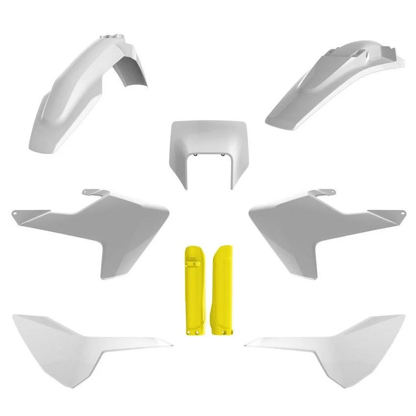 Kit de Plásticos POLISPORT FULL KIT HUSQVARNA TE 150/250/300 17-19, FE 250/350/450/501 17-19 Cor Original 2019