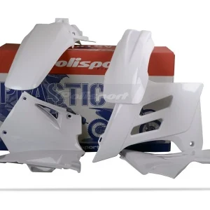 Kit de Plásticos POLISPORT GAS GAS EC 125/200/250/300 01-06 Branco