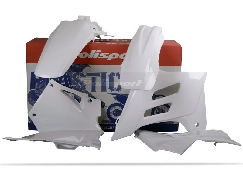 Kit de Plásticos POLISPORT GAS GAS EC 125/200/250/300 01-06 Branco