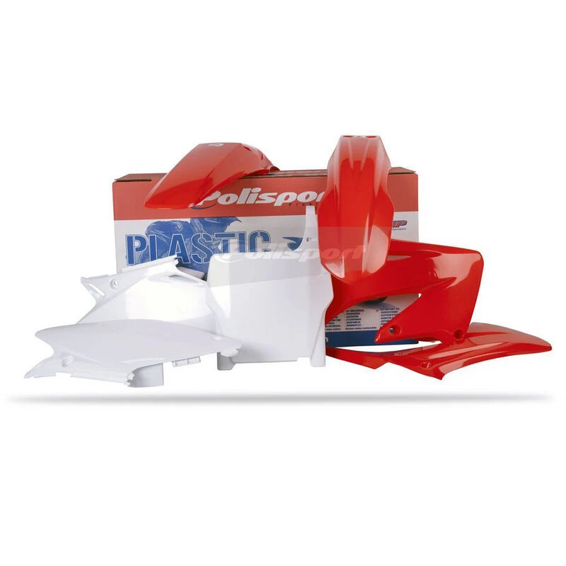 Kit de Plásticos POLISPORT para HONDA CR 125R/250R 02-07 Cor Original