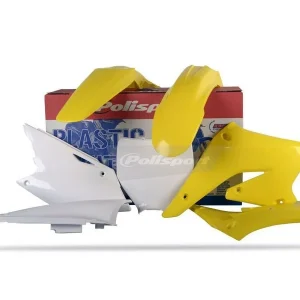 Kit de Plásticos POLISPORT para SUZUKI RMZ 250 04-06 Cor Original