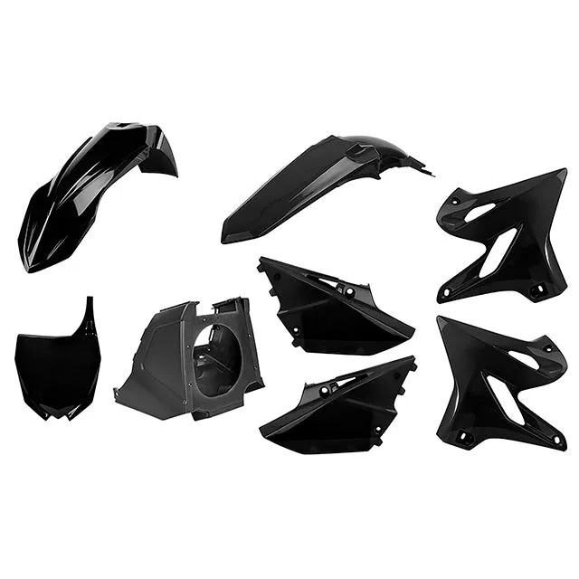 Kit de plásticos Restyling YZ125/250 02-21 Polisport - preto