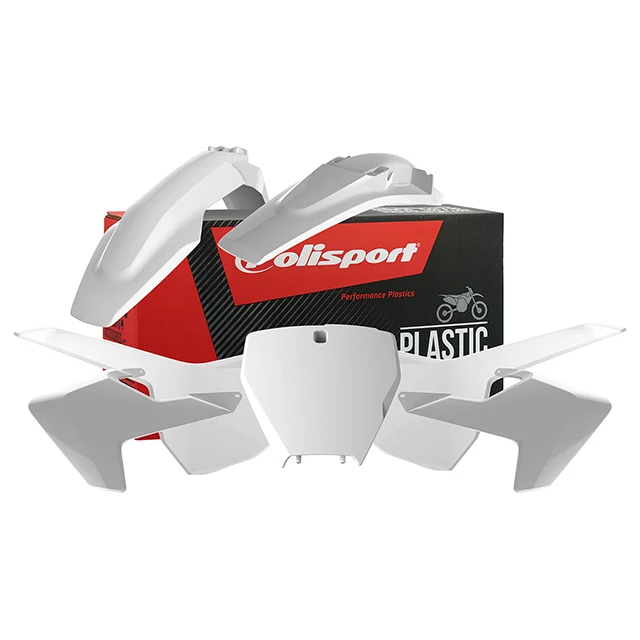 Kit de plásticos TC125/250 FC250/350/451 16-18 Polisport - branco