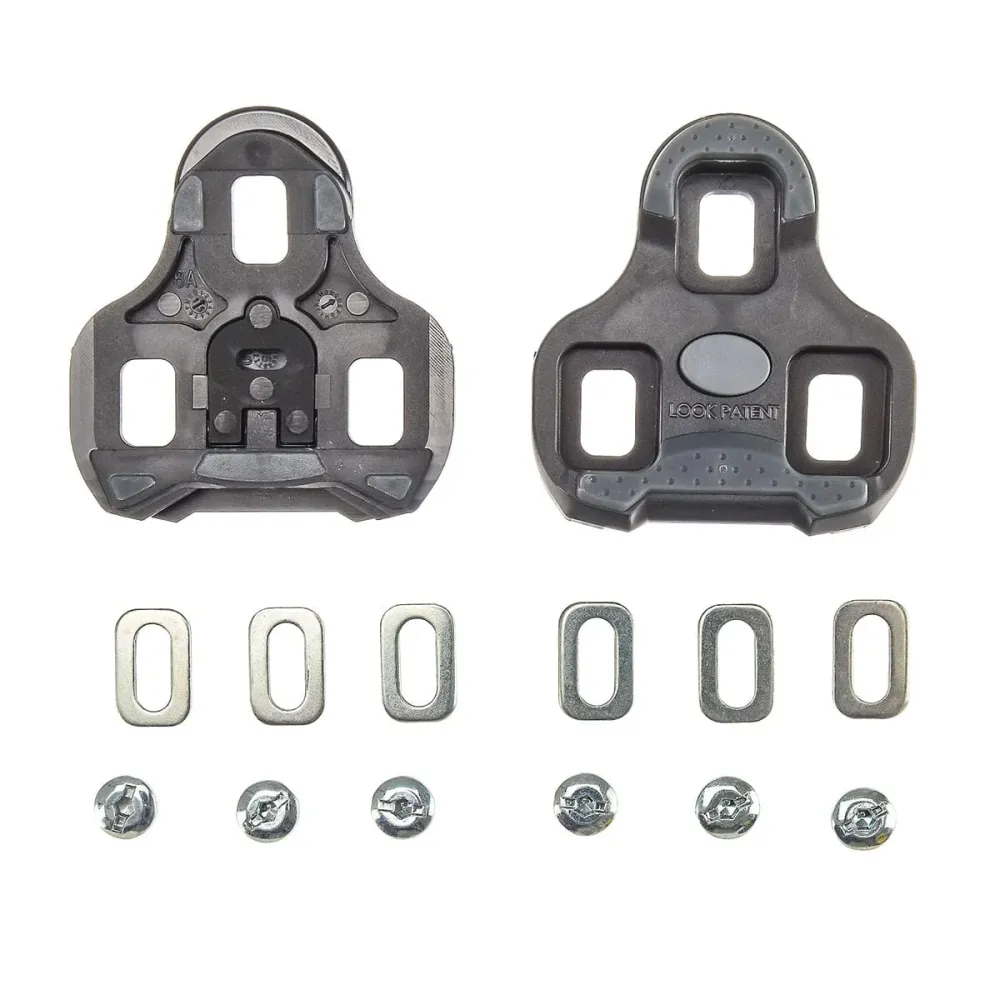 Kit de presilhas para pedais LOOK KEO GRIP Preto