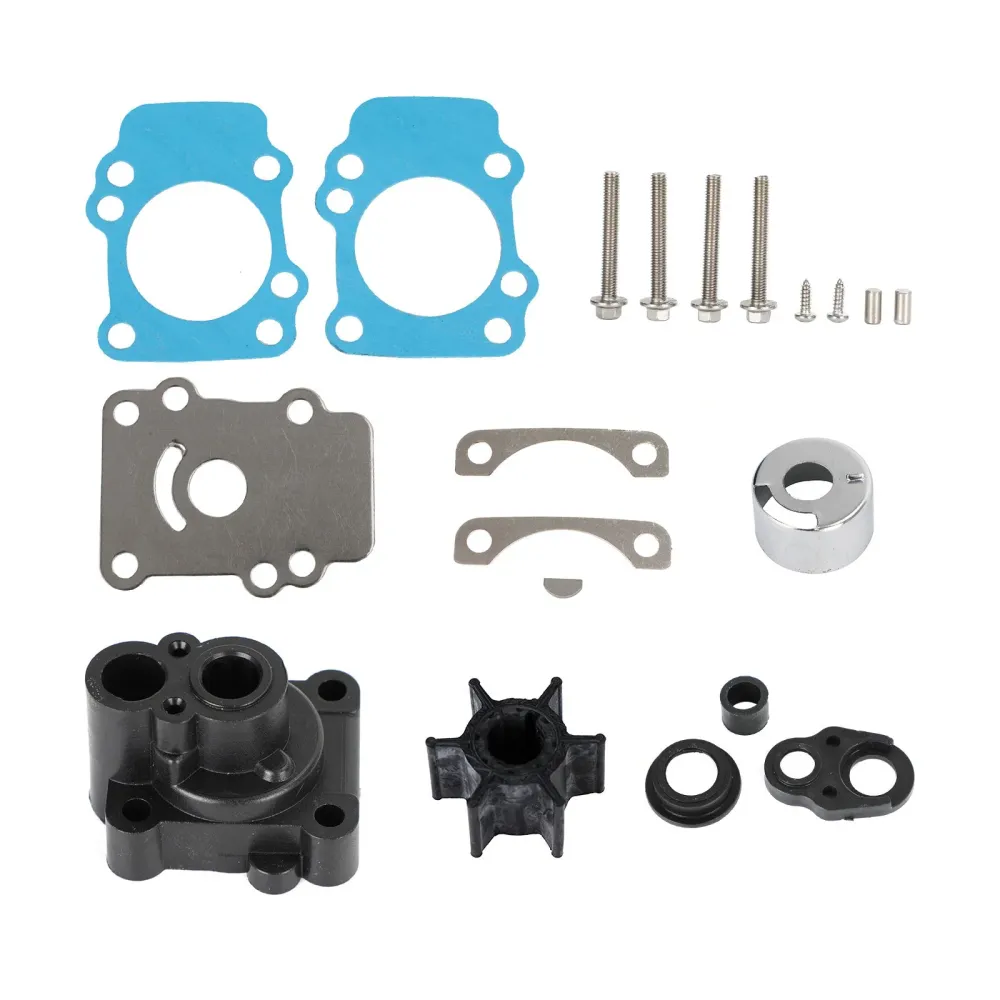 Kit de reconstrução de bomba d'água compatível com motores Yamaha F9.9 T9.9 1996 682-W0078-A1-00