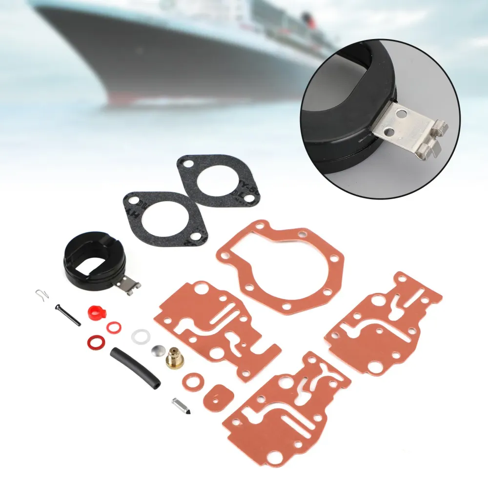 Kit de reconstrução de carbos do carburador FIL para Johnson/Evinrude 6 8 9.9 15 20 HP 0439073