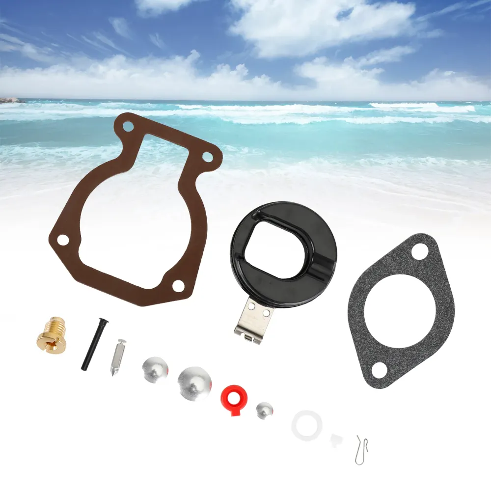 Kit de reconstrução de carbos do carburador FIL para Johnson Evinrude 9,9 HP 15 HP 1974-88 398453