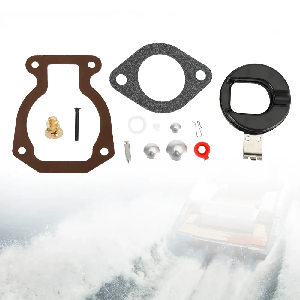 Kit de reconstrução de carbos do carburador FIL para Johnson Evinrude 9,9 HP 15 HP 1974-88 398453