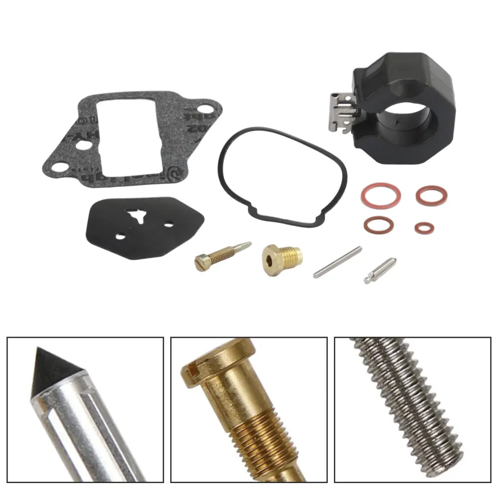 Kit de reconstrução de carburador para Yamaha 9.9HP 1986-1995 15HP 1984-1992 6E7-W0093