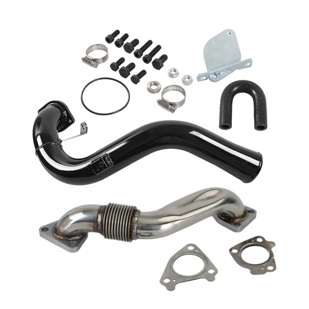 Kit de remoção de EGR para GMC Sierra 2500 HD Classic 2007.5, 6,6 L V8 DIESEL turboalimentado & Tubo ascendente de passage...