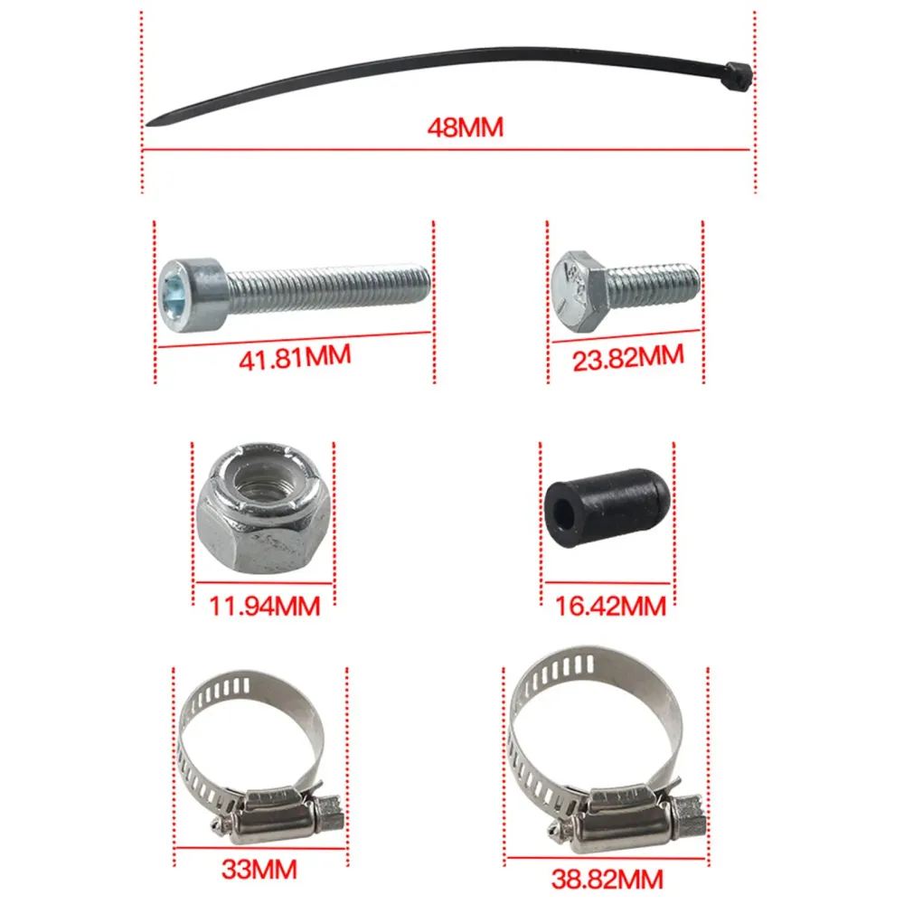 4" Kit de remoção de tubo de escape e EGR para Ford F250 F350 F450 F550 Super Duty 6.7L 2011-2022