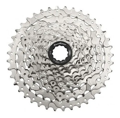Kit Sunrace Catraca Cassete 9V+Coroa 11V + Corrente