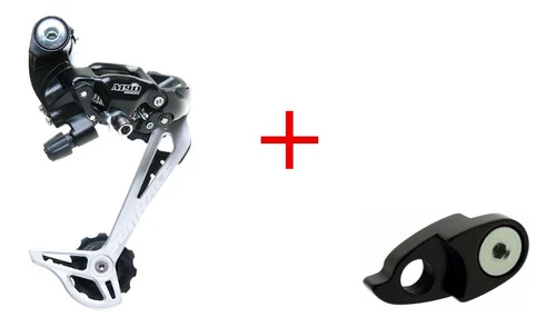 Kit Sunrace Câmbio Traseiro 11-34t + Prolong. Gancheira A004