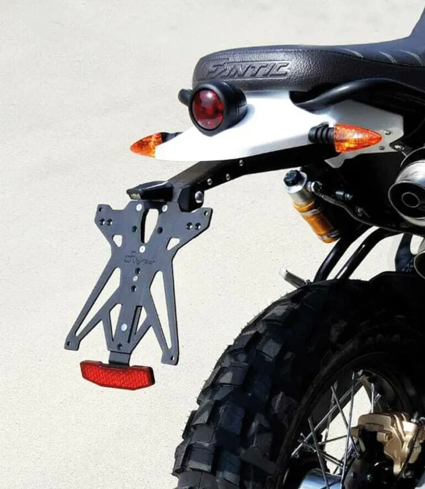 Kit Suporte de Matrícula para Fantic Caballero 125 / 250 / 500 Scrambler Rally
