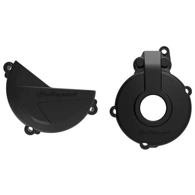 Kit Tampa de embraiagem e ignição SEF250/300 14-22 Polisport - preto