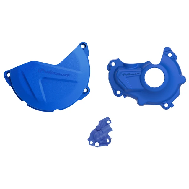 Kit Tampa de embraiagem e ignição YZ450F 14-17 Polisport - azul