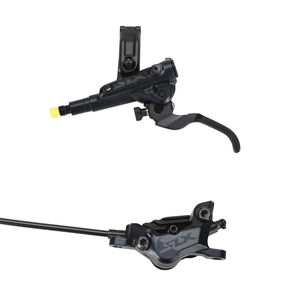 Kit de travões dianteiros SHIMANO SLX M7120 de 4 pistões Pastilhas ventiladas