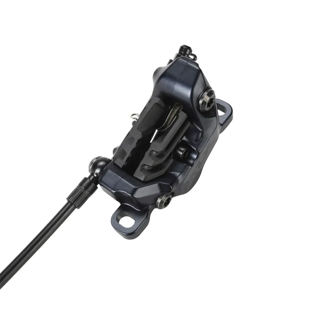 Kit de travões dianteiros SHIMANO SLX M7120 de 4 pistões Pastilhas ventiladas