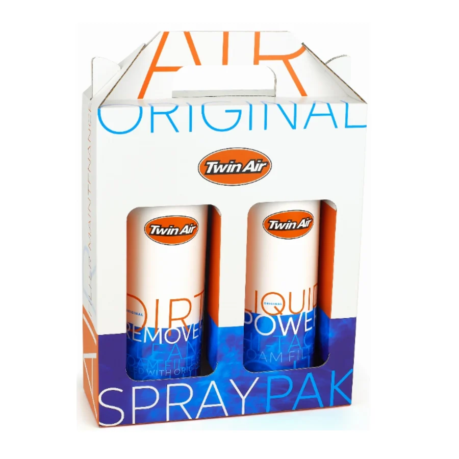 KIT TWIN AIR (Liquid Dirt Remover + Liquid Power Filter Oil)