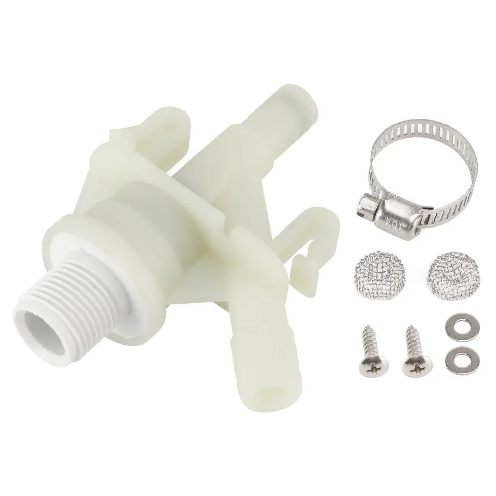 Kit de válvula de água para Dometic 300/310/320 Série RV/Camper/Trailer banheiro