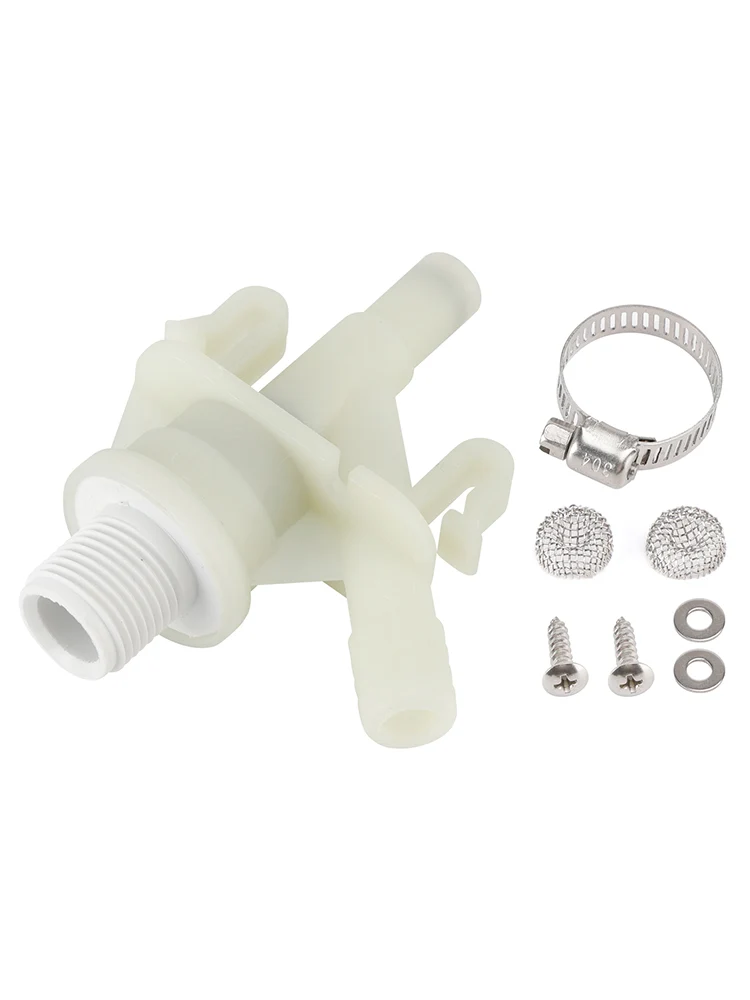 Kit de válvula de água para Dometic 300/310/320 Série RV/Camper/Trailer banheiro
