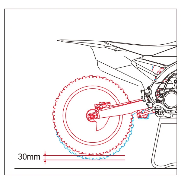 Kit ZETA para Baixar Altura Suspensão Traseira KYB / WP / SHOWA de 50mm - 30mm