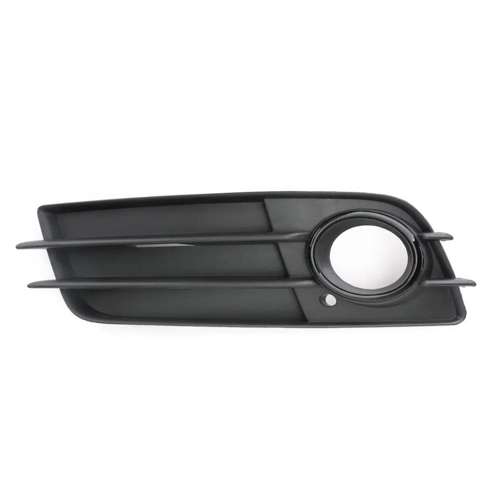 Lado do lado esquerdo Matte Black Fog Grill S-Line Bumper para Audi A4 B8 2008-2012 Genérico