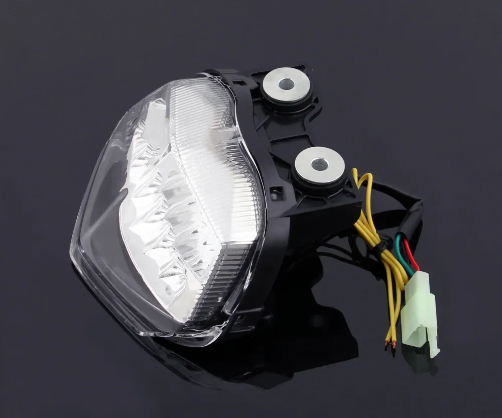 Lanterna traseira de LED integrada para Kawasaki Ninja 250R EX250 (08-2012) 2 Cor genérico