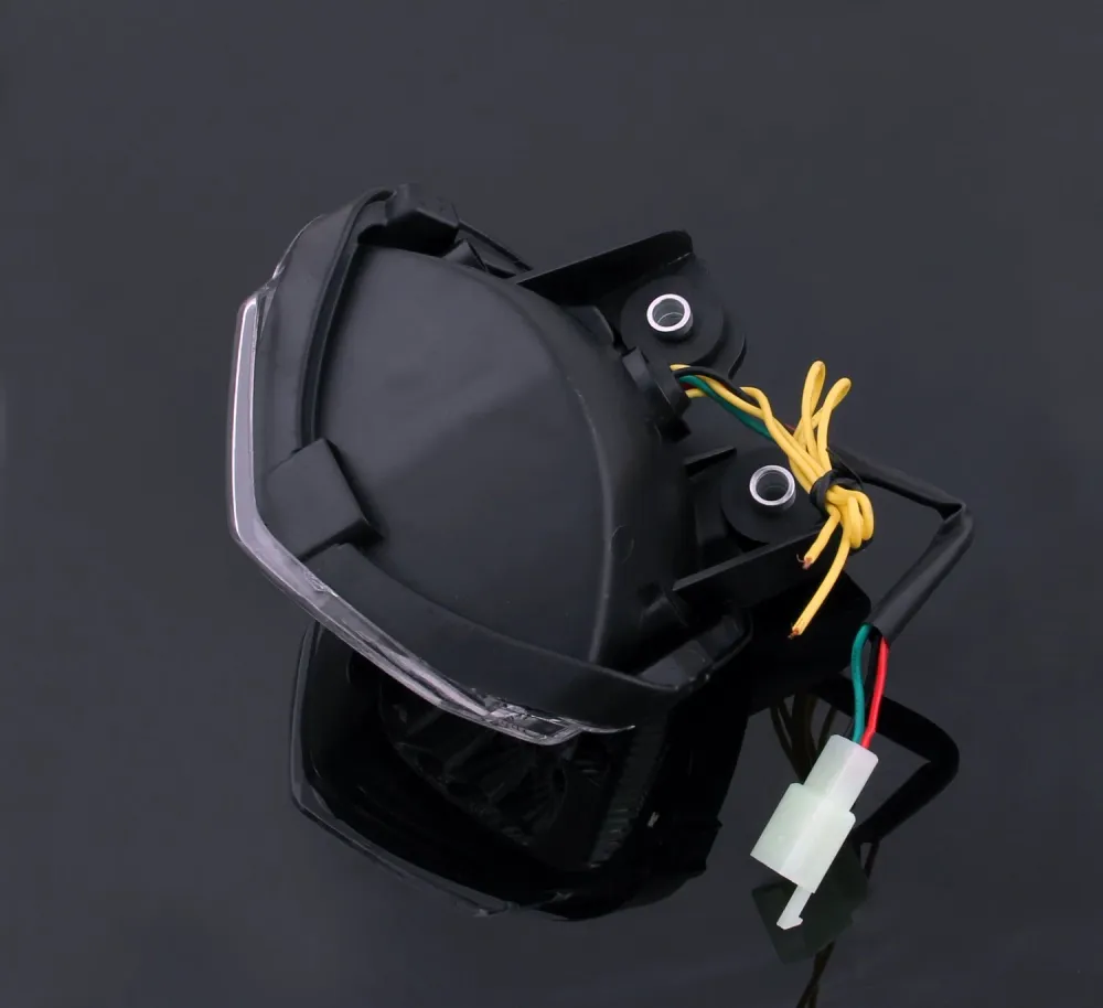 Lanterna traseira de LED integrada para Kawasaki Ninja 250R EX250 (08-2012) 2 Cor genérico